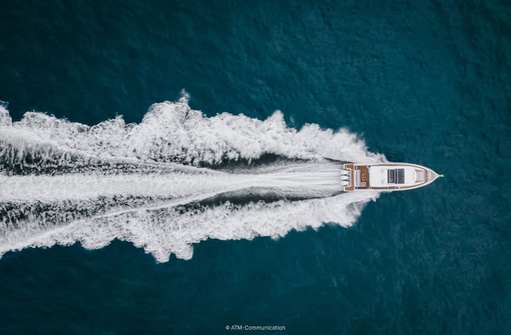 WELLCRAFT 435 - AERIAL VIEW