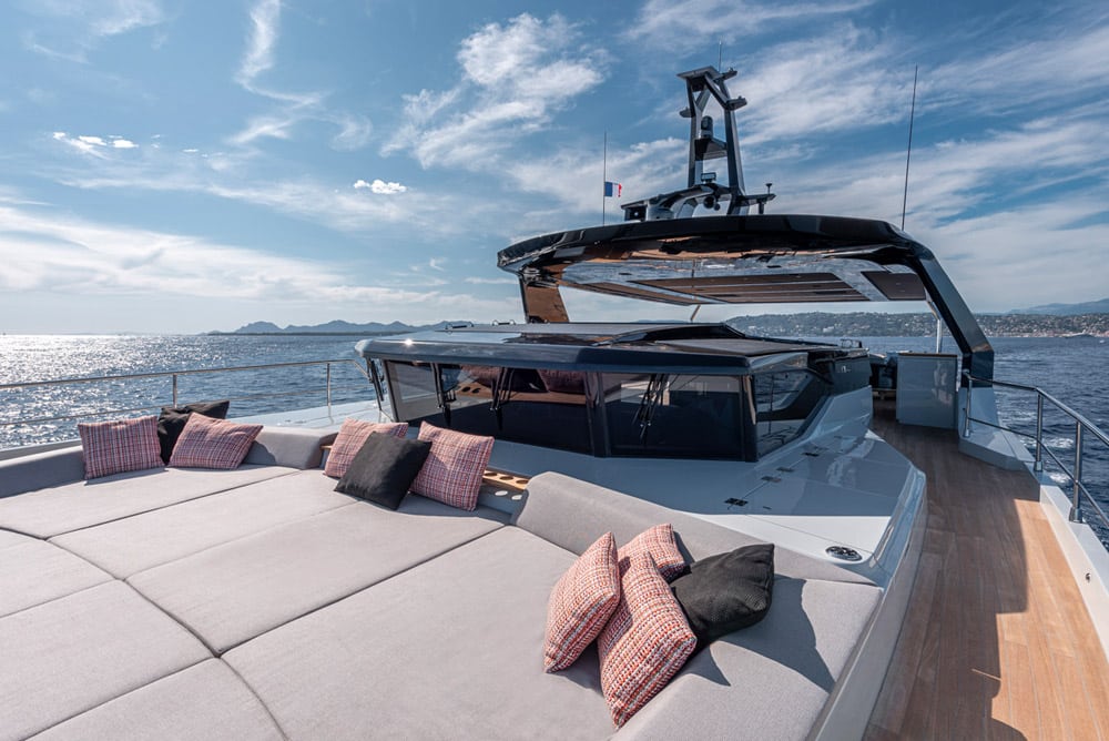 Numarine launches its first hybrid superyacht 30XP featuring Scandinavian chic interiors