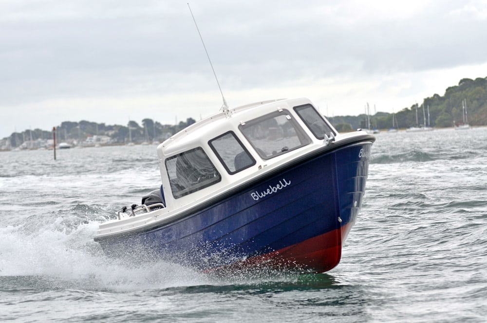 The cuddy designed Orkney’s have proved most suitable for our UK weather.