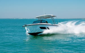 Quarken T27 at sea
