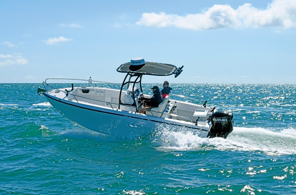 Hurracane 21 on water