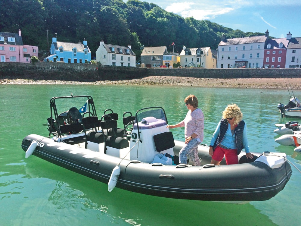 Dale Harbour and village