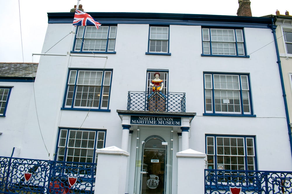 Waterfront promenade at Appledore. 2: Discover the history of shipbuilding and WWII escapades in the North Devon Maritime Museum at Appledore.