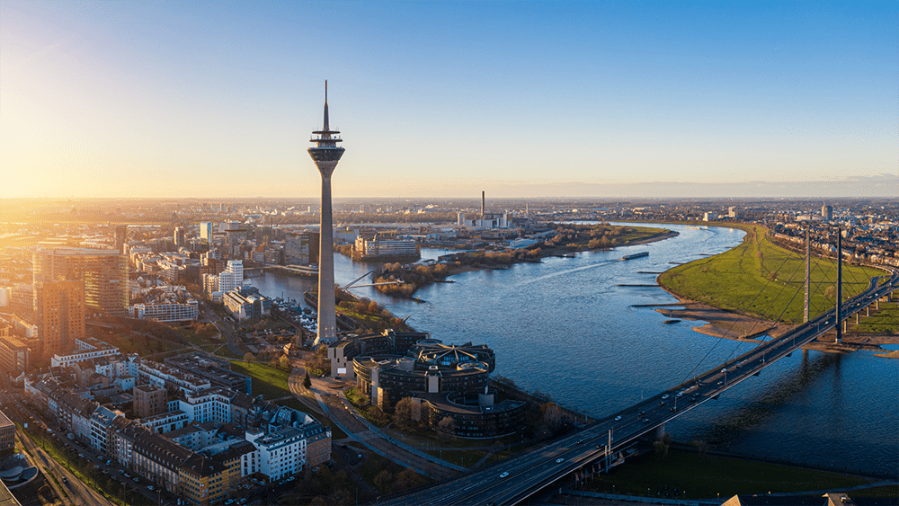 Dusseldorf skyline