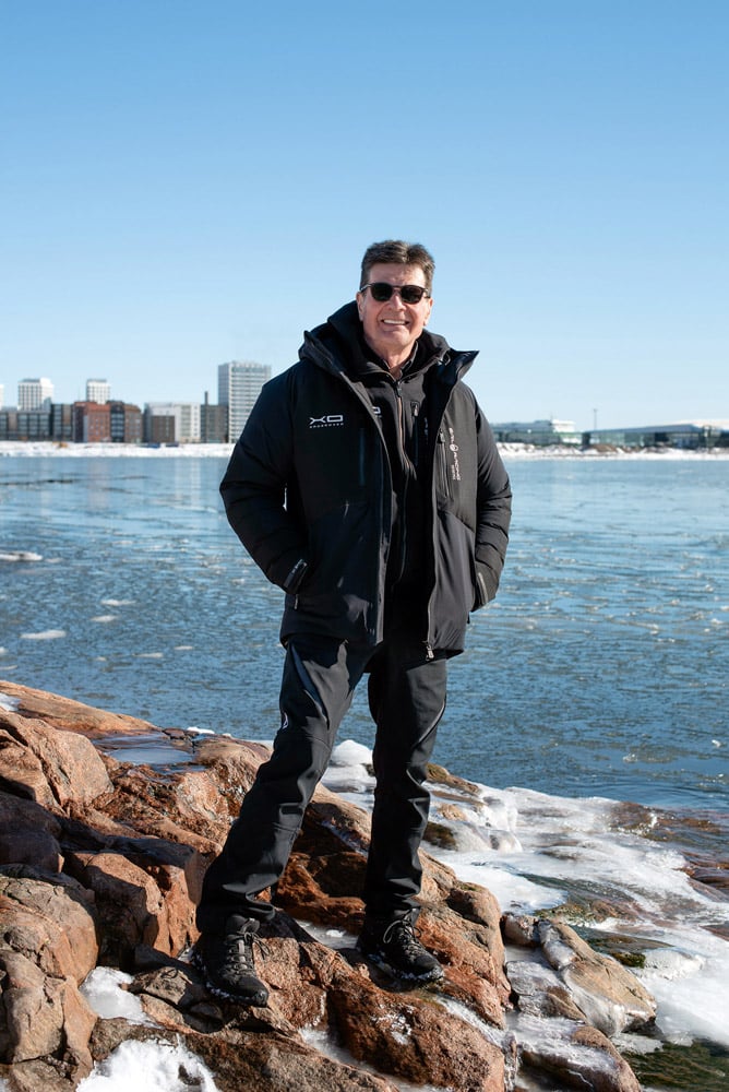 Erkki Talvela, CEO of XO Boats