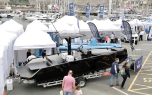 boat at exhibition