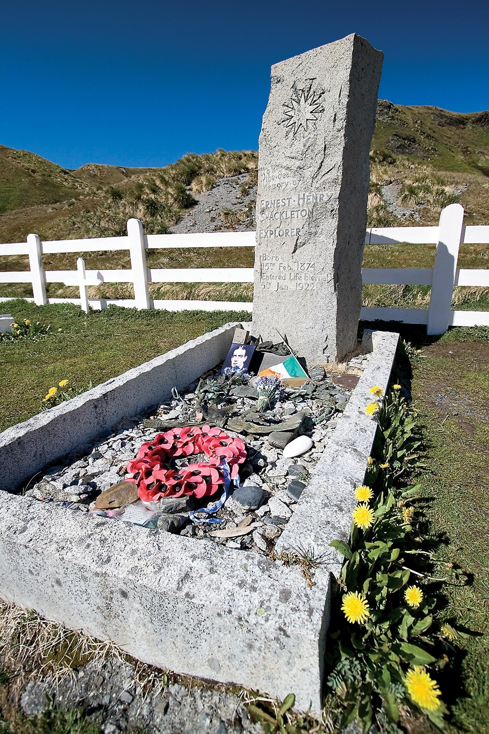 Grytviken is home to Shackleton’s final resting place © G.Fasanelli.