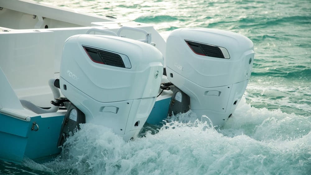 Cox Marine's 350 V8 diesel outboard has received Tier III approval from the US Environmental Protection Agency