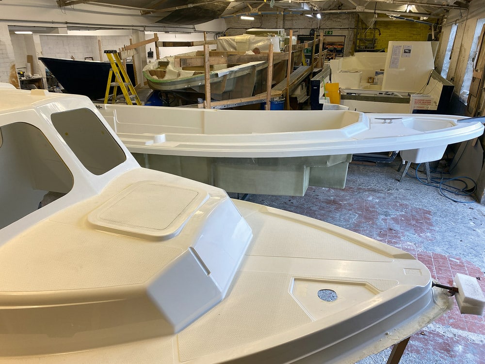 Orkney Boats under construction