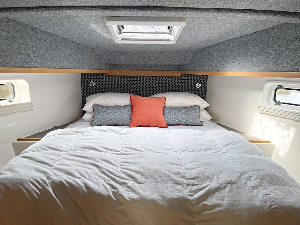 Cosy master cabin suite. 