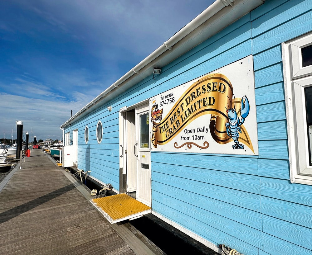 The Best Dressed Crab Company.