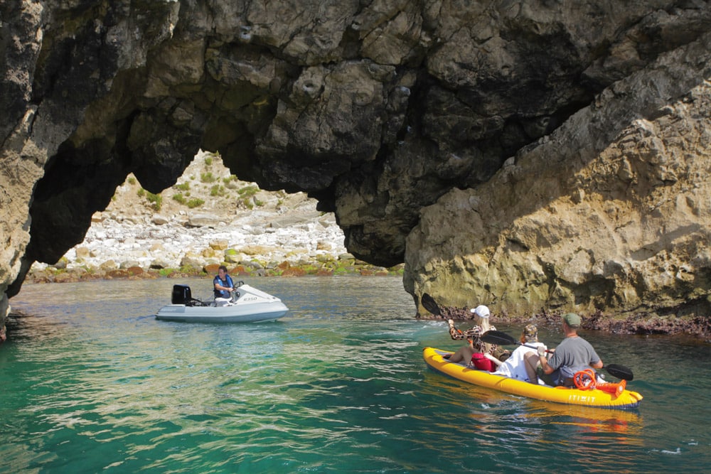 Exploring Stair Hole © Joe McCarthy