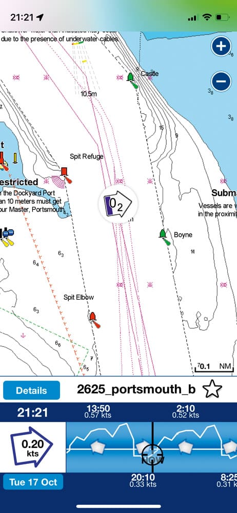 Navionics chart