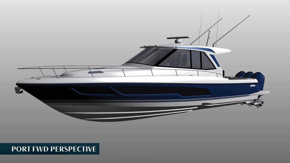 Intrepid Powerboats will debut its new 50 Evolution at the Palm Beach International Boat Show