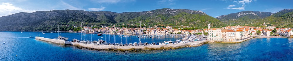 Komiza Village, Vis Island. iStock-vuk8691