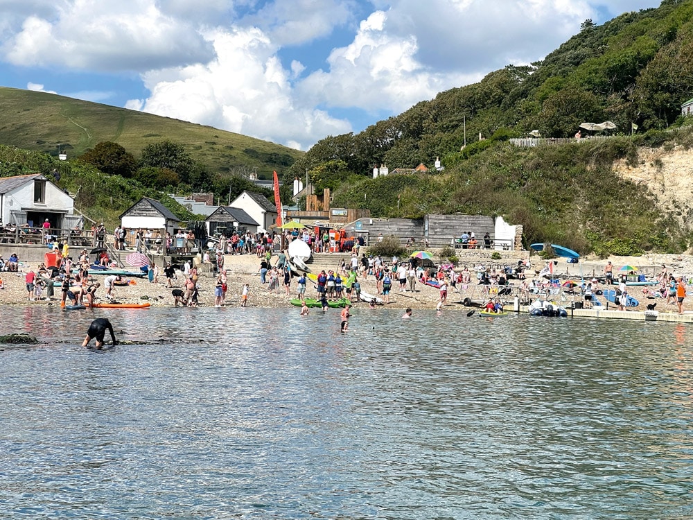 A very busy Lulworth. © Joe McCarthy