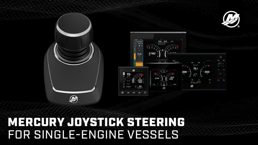 Mercury Joystick Steering for Single-Engine Vessels Joystick Piloting
