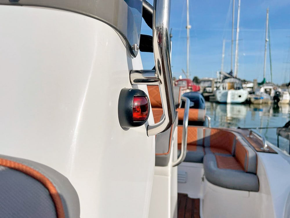 Atlantic RIBS 7.6m grab rail