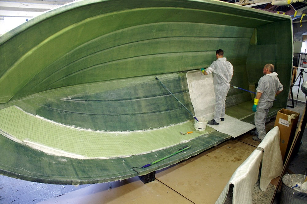 Orkney Boats under construction