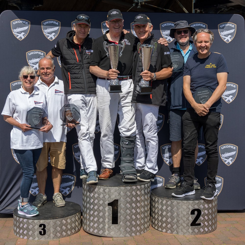 Poole Bay 100 podium