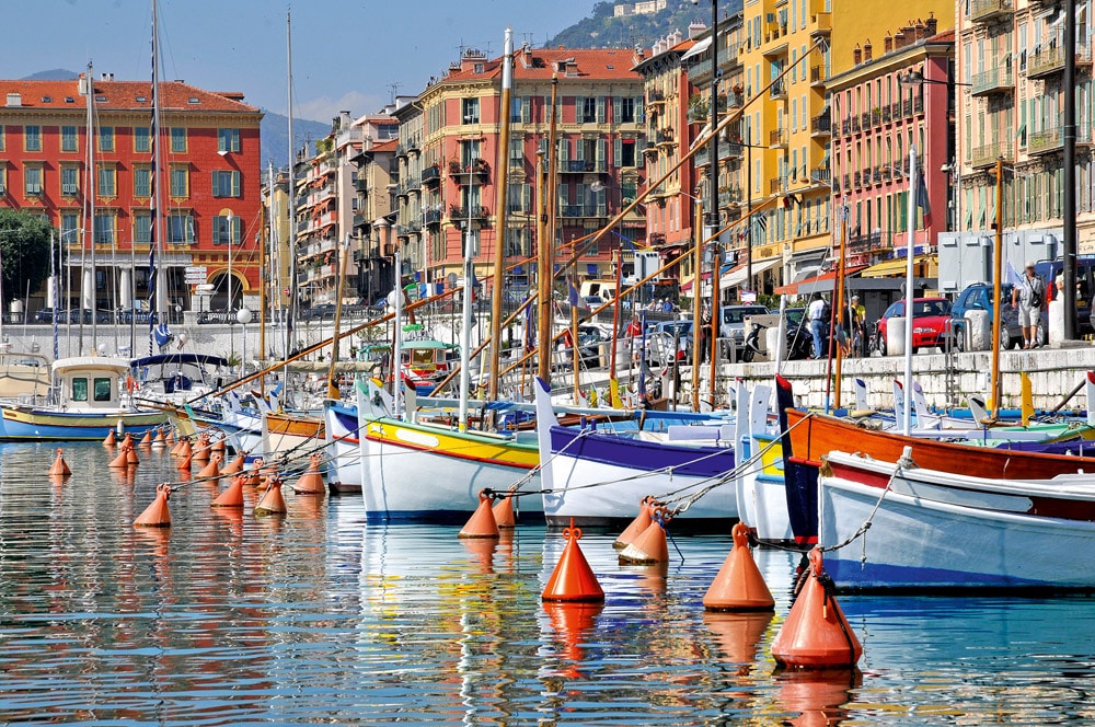 Port of Nice. © Shutterstock/Christian Musat. trailering abroad