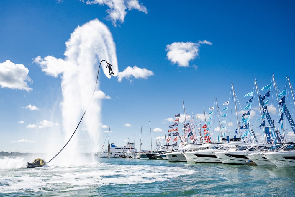 Southampton International Boat Show display