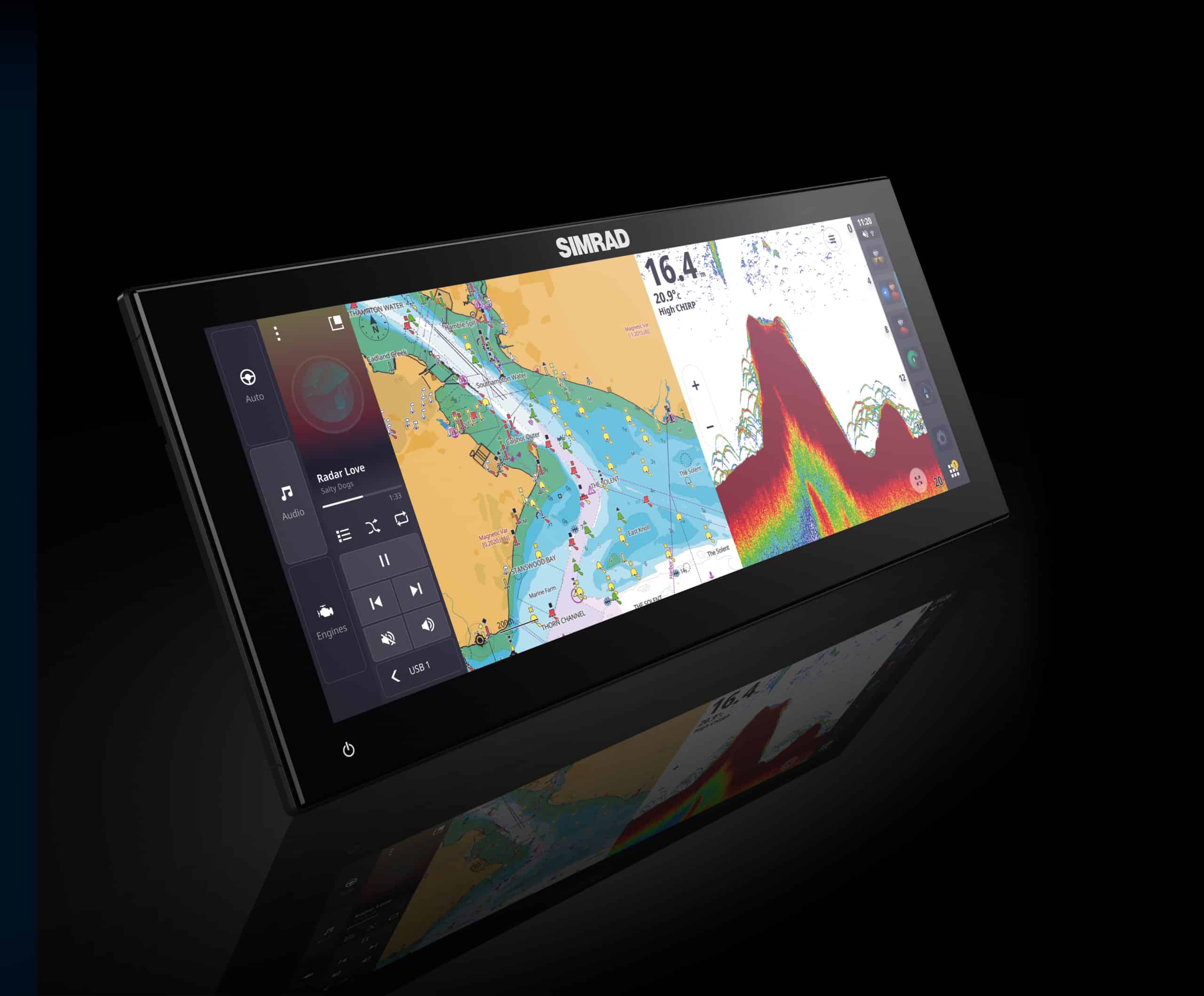 Simrad NSX 3015UW with Active Imaging 3-in-1 - GPS Chartplotter