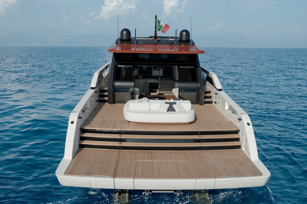 Sanlorenzo SP92 Aft Deck