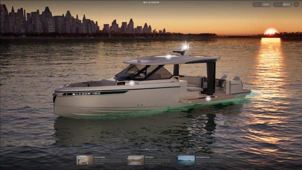 Saxdor Yachts - Saxdor AI and Virtual Showroom