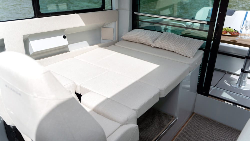 Stylish and modern interior design ensures the ‘furnishings’ are both functional and contemporary.