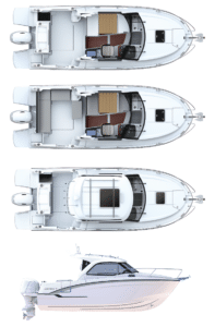 WELLCRAFT 355 layout