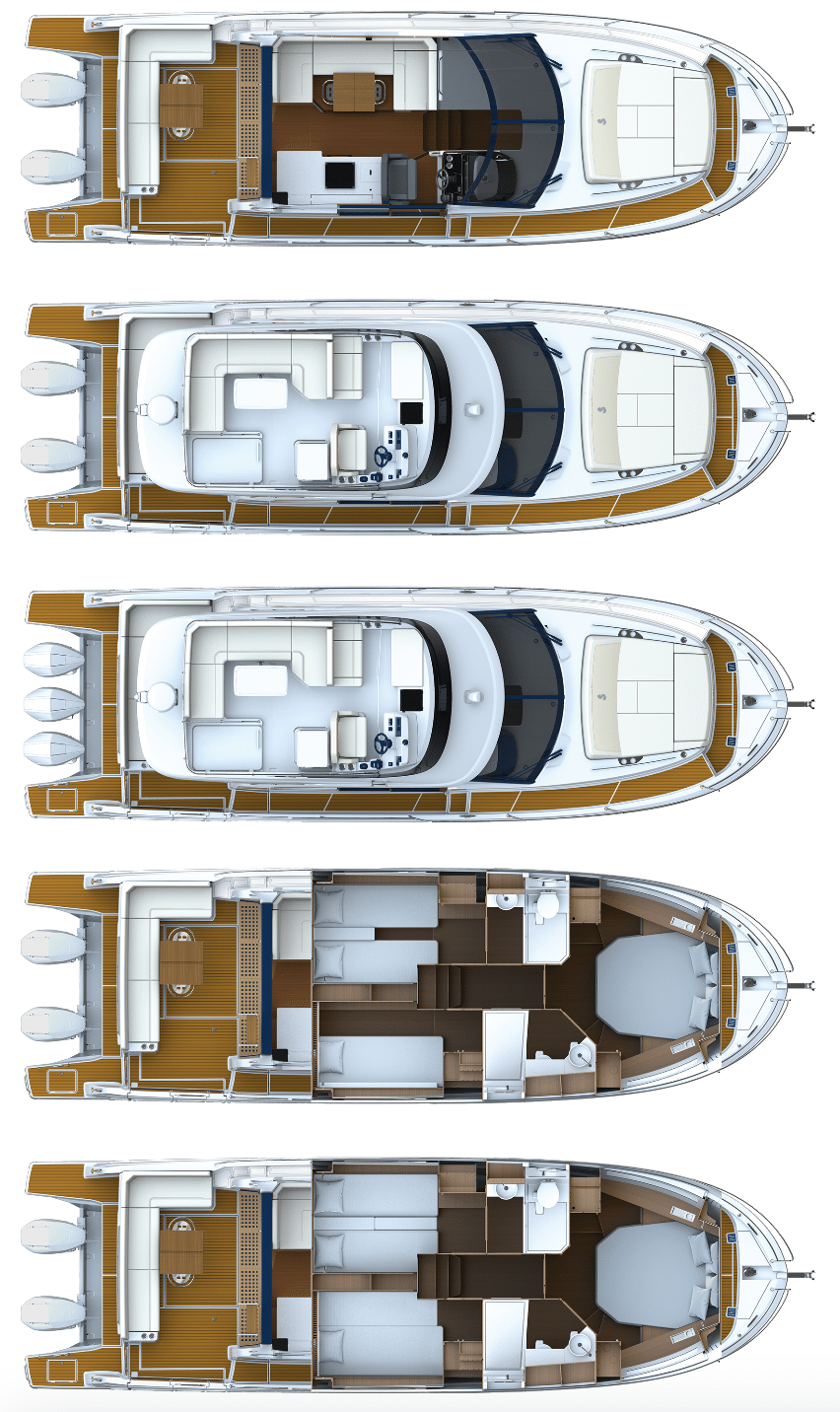 Beneteau Antares 12 - Layout