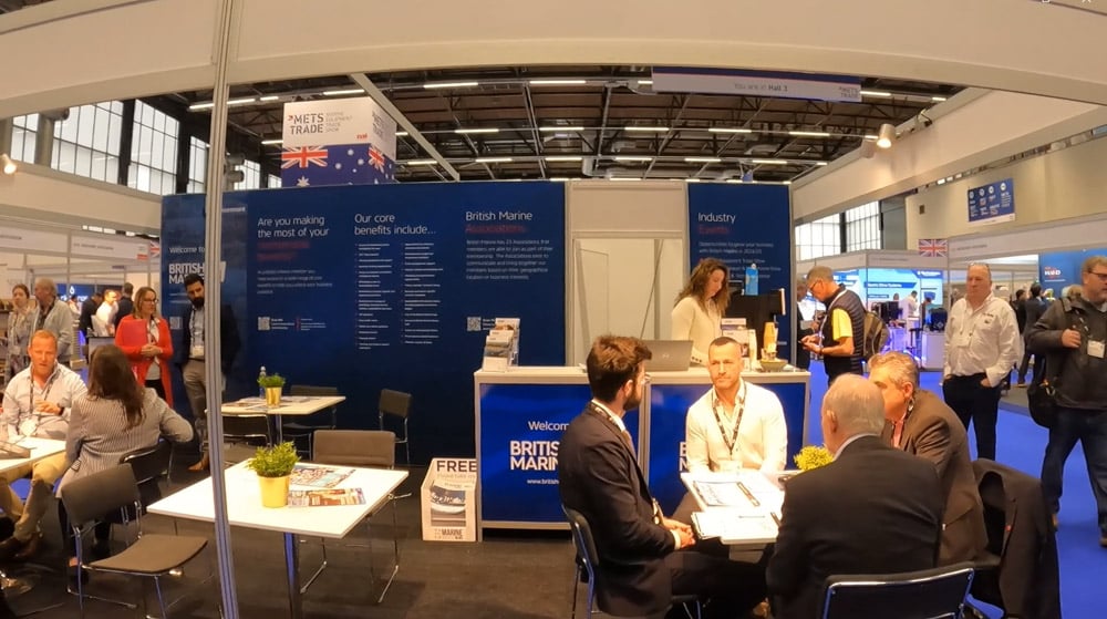 METSTRADE - British Marine stand