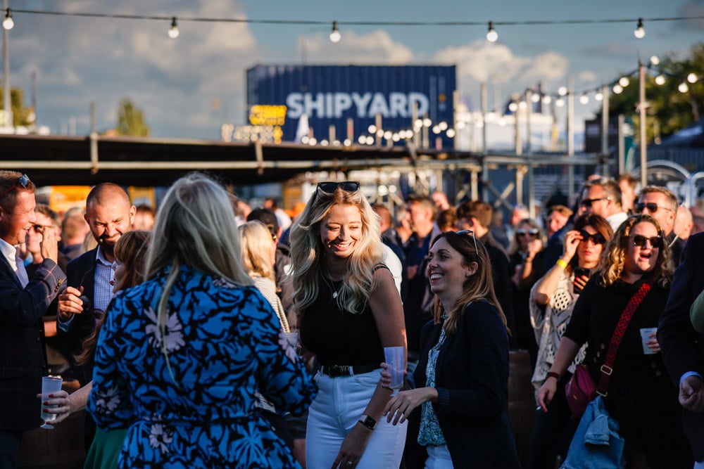 southampton international boat show. Shipyard