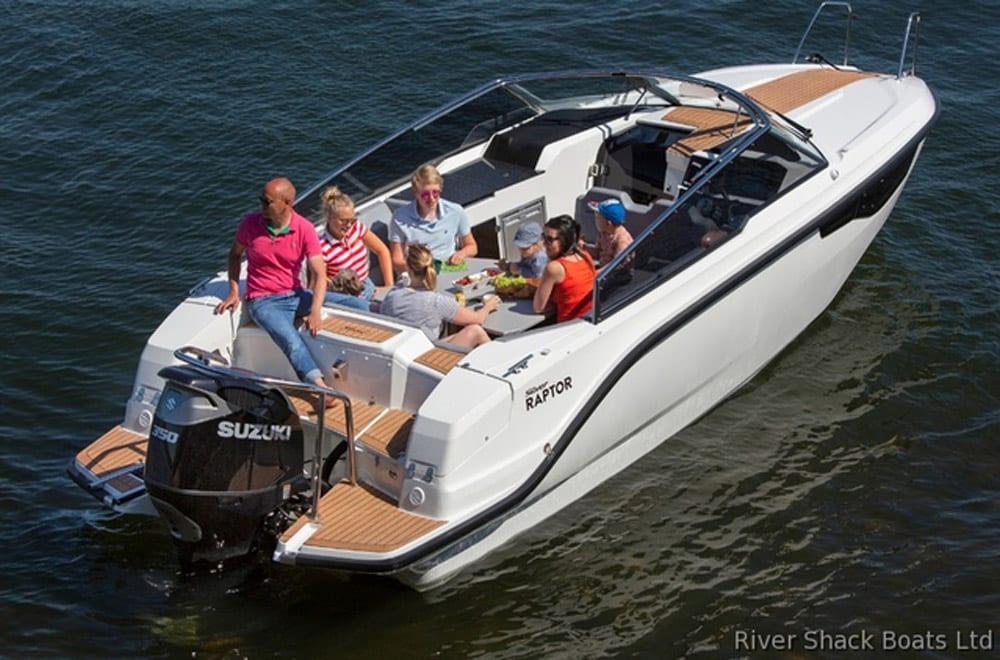 Southampton International Boat Show - Silver Raptor 8m