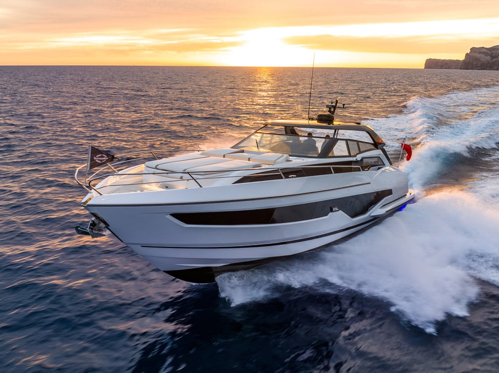 Sunseeker Superhawk 55 - BRITISH MOTOR YACHT SHOW 2024 - Premier Marina Swanwick Marina