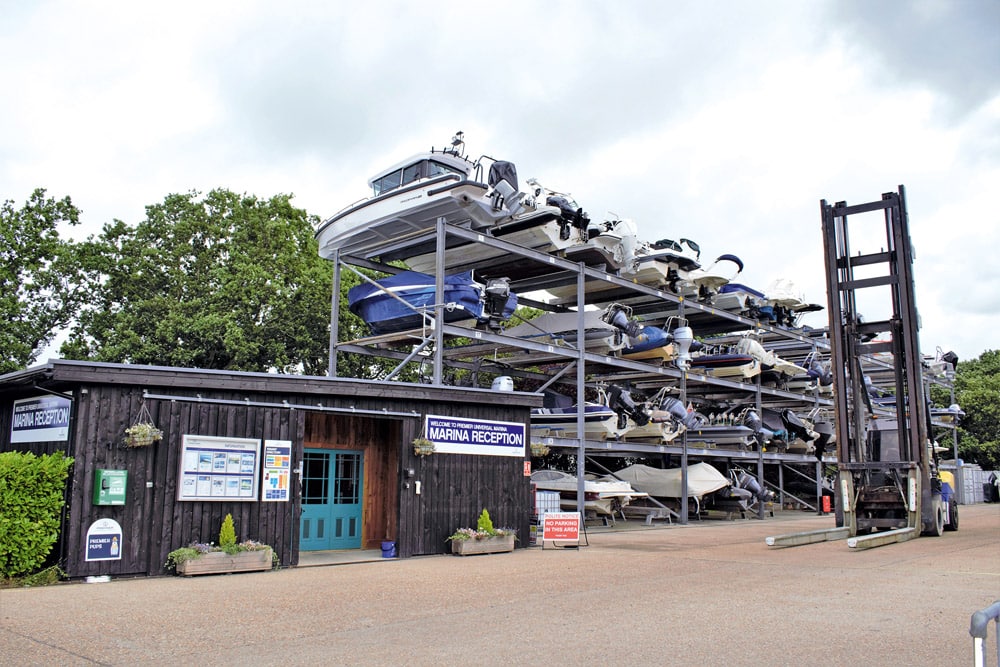 Dry stacking & marina at Premier Marinas - Swanwick