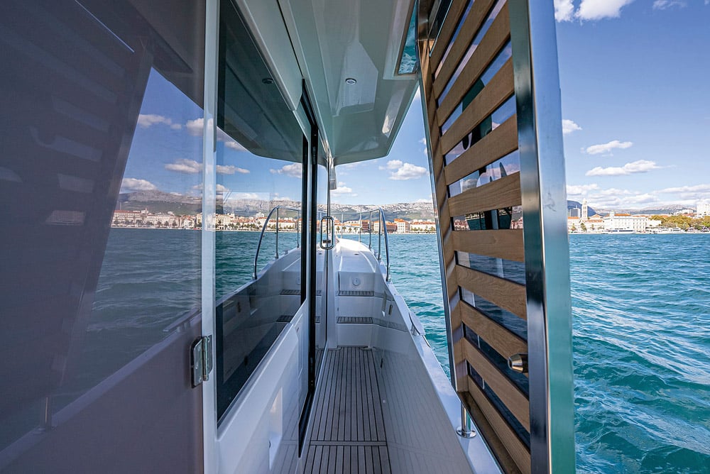 Holidaying was easy on this spacious Trawler 48.