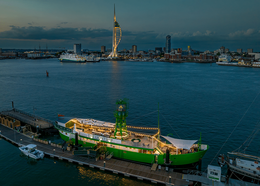 The Lightship at Haslar Marina - boatfolk