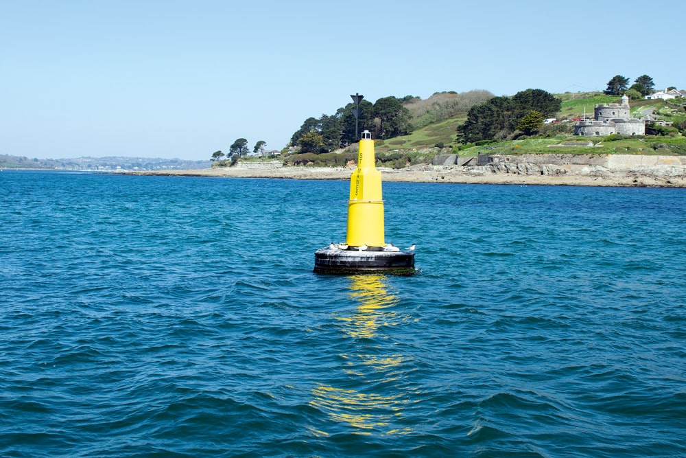 The approach to St Mawes.