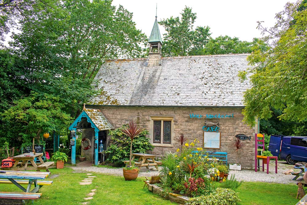 The delightfully quirky Holy Mackerel Cafe. 
