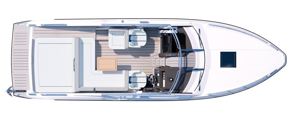 Windy 29 Huracan layout