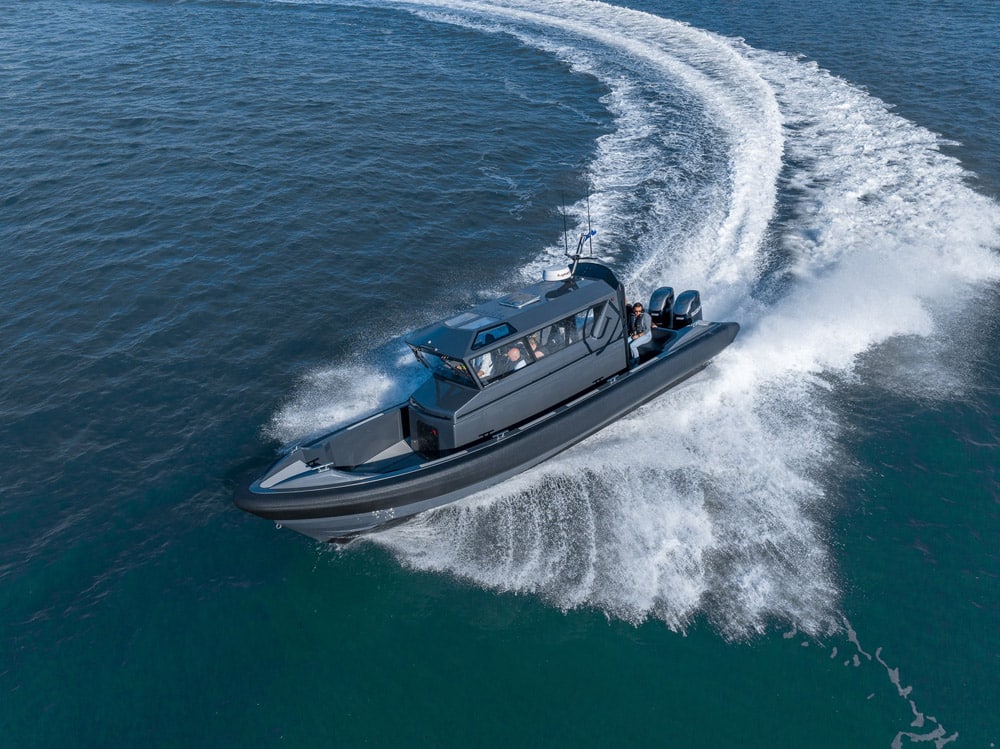 Ultimate Boats M Class on water