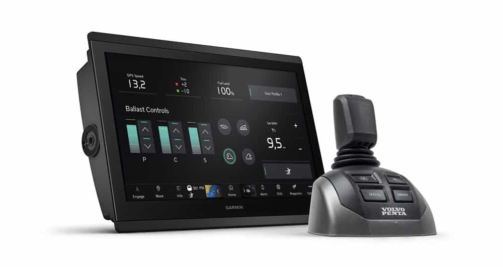 Volvo Penta Joystick Surfing