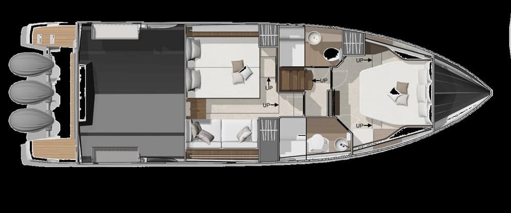 WELLCRAFT 435 LAYOUT