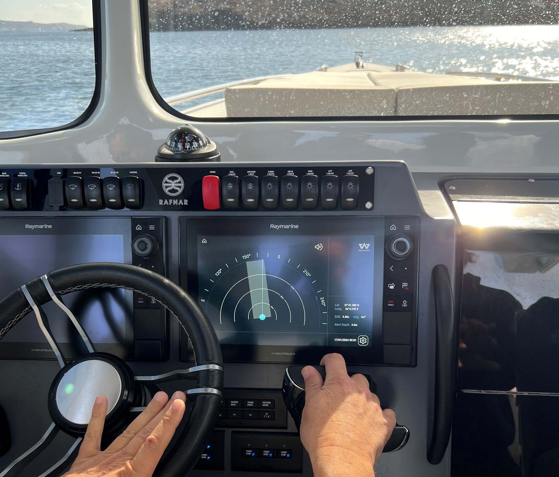 WATCHIT integration with Raymarine
