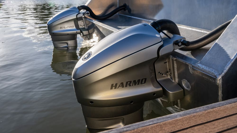 Yamaha Harmo Twin electric outboard