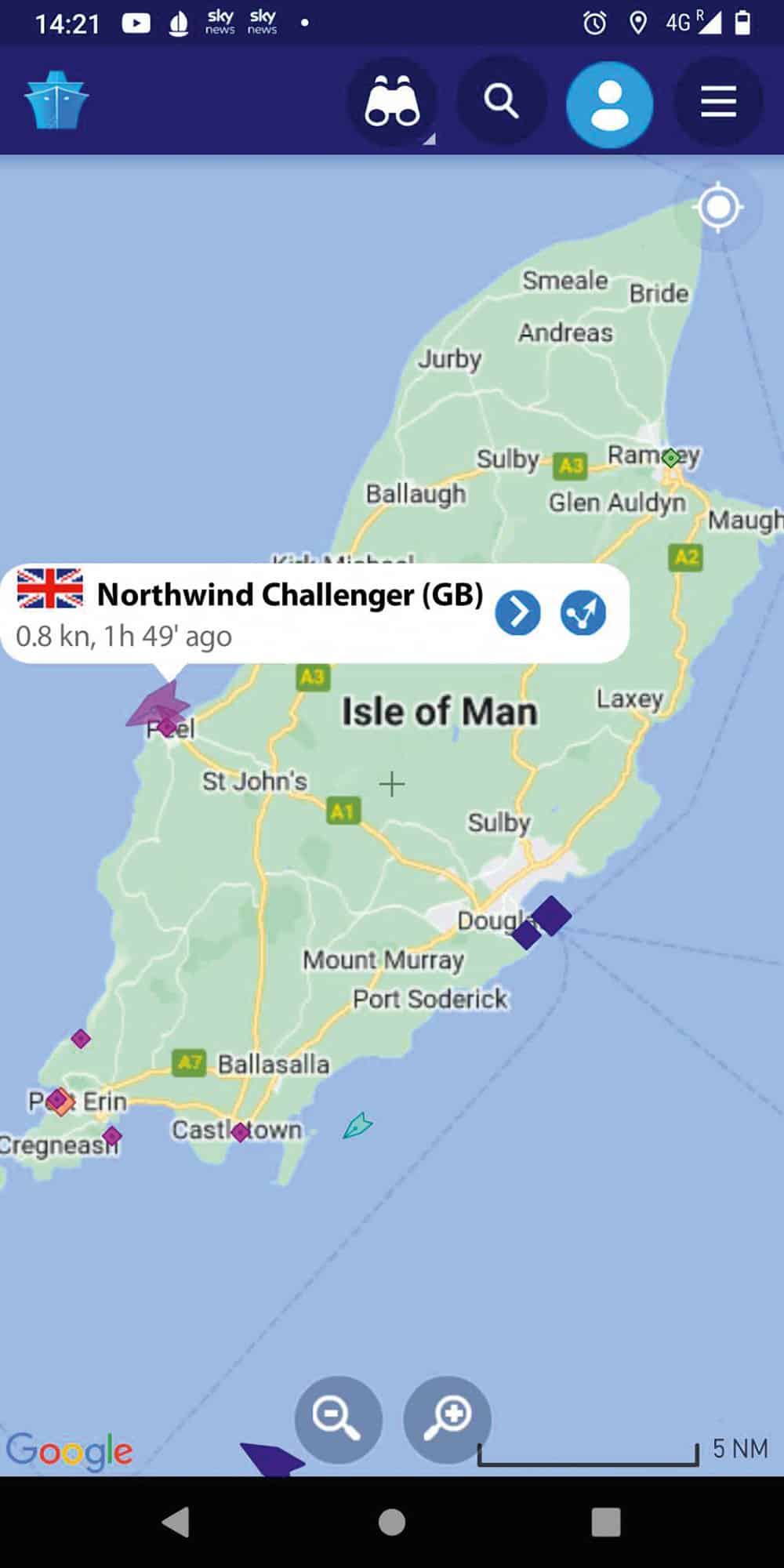 We made it! Isle of Man