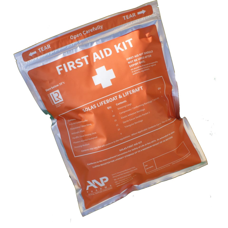 SOLAS FIRST AID KIT - Wescom. On board safety