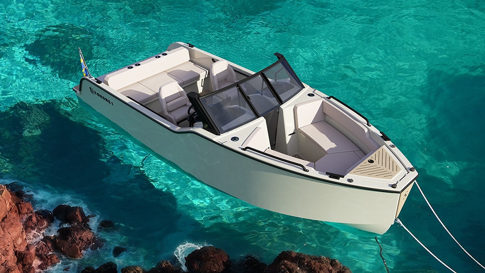 X Shore 1 Bowrider Electric boat